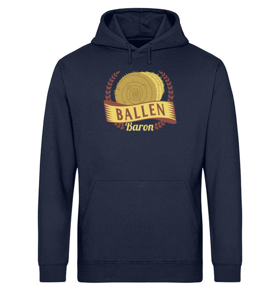 Ballen Baron · Unisex Organic Hoodie-Drummer Hoodie ST/ST-French Navy-XS-Agrarstarz