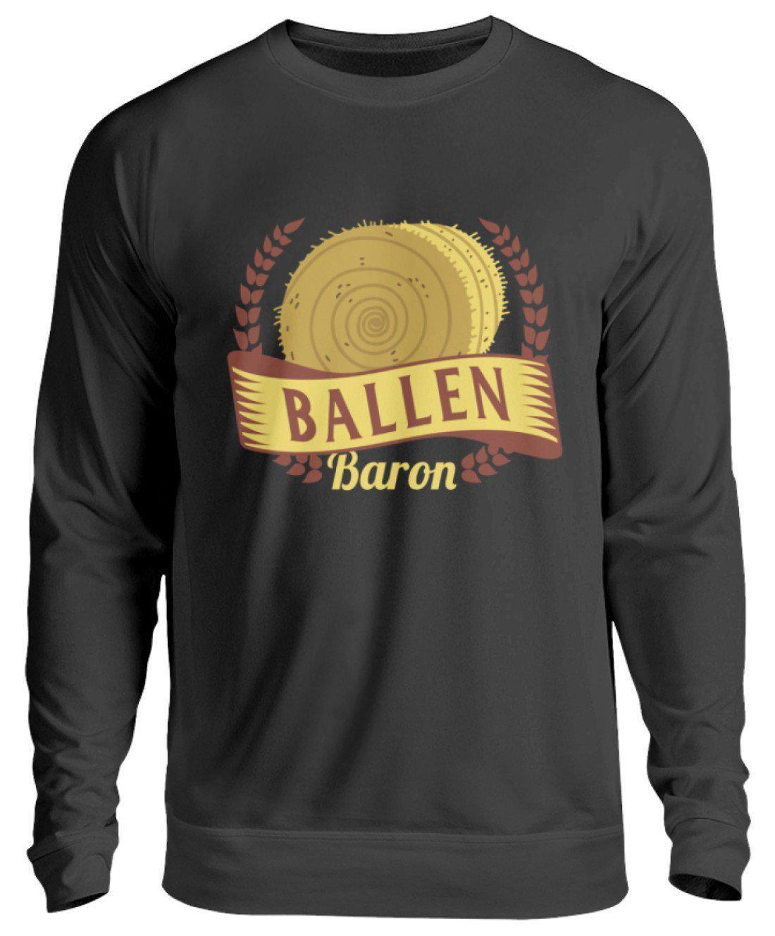 Ballen Baron · Unisex Sweatshirt Pullover-Unisex Sweatshirt-Jet Black-S-Agrarstarz