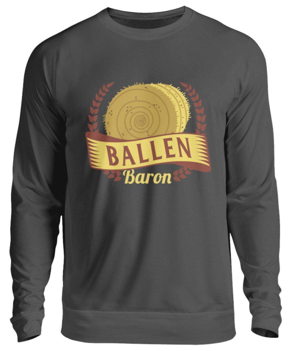 Ballen Baron · Unisex Sweatshirt Pullover-Unisex Sweatshirt-Storm Grey (Solid)-S-Agrarstarz