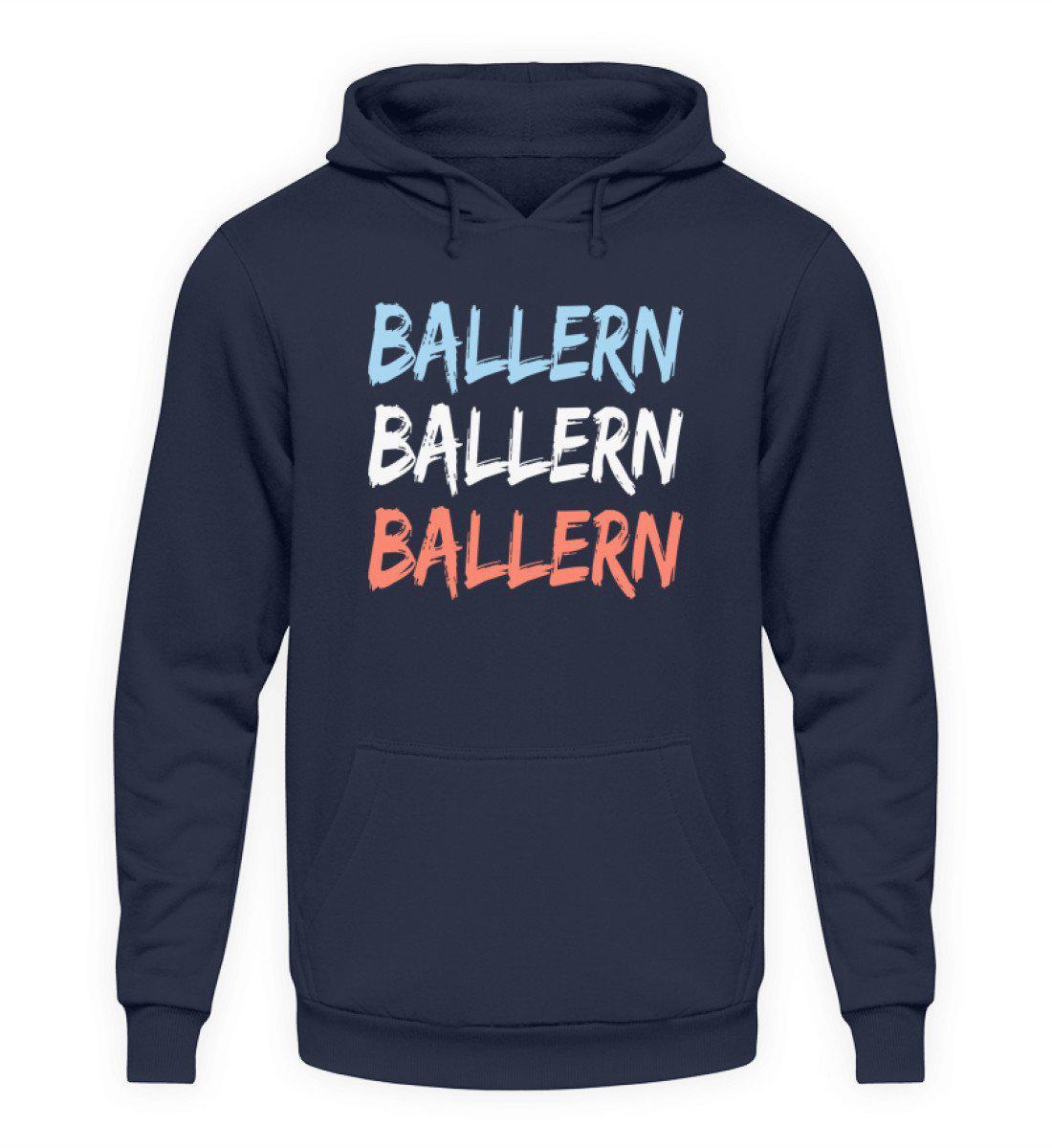 Ballern · Unisex Kapuzenpullover Hoodie-Unisex Hoodie-Oxford Navy-L-Agrarstarz