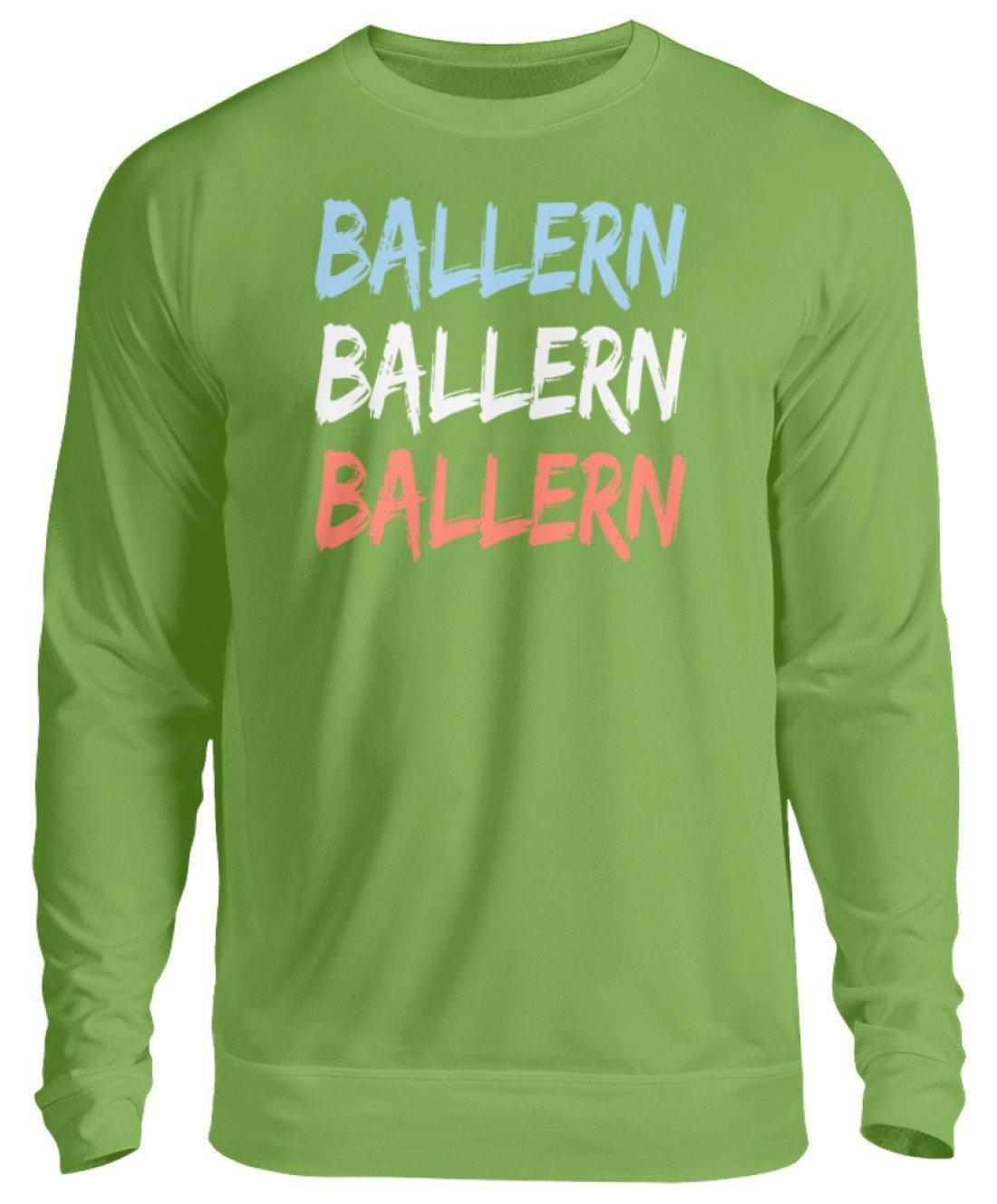 Ballern · Unisex Sweatshirt Pullover-Unisex Sweatshirt-LimeGreen-S-Agrarstarz