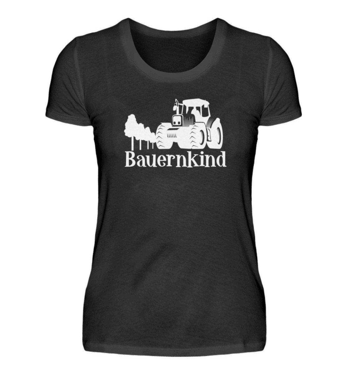 Bauernkind · Damen T-Shirt-Damen Basic T-Shirt-Black-S-Agrarstarz