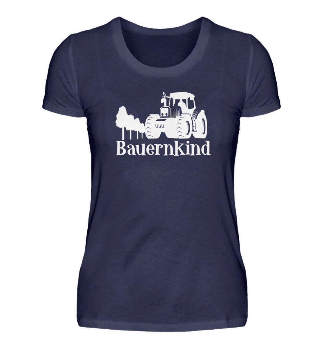 Bauernkind · Damen T-Shirt-Damen Basic T-Shirt-Navy-S-Agrarstarz