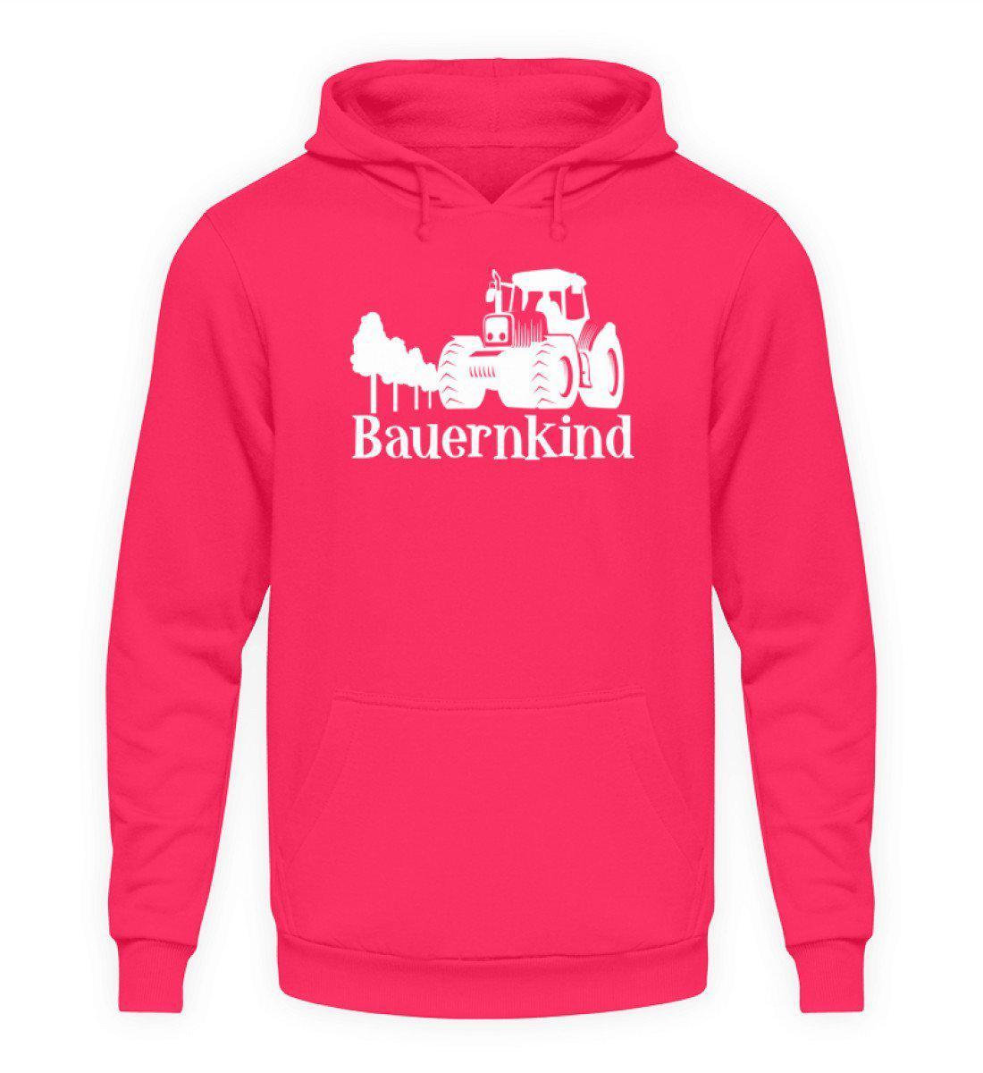 Bauernkind · Unisex Kapuzenpullover Hoodie-Unisex Hoodie-Hot Pink-L-Agrarstarz