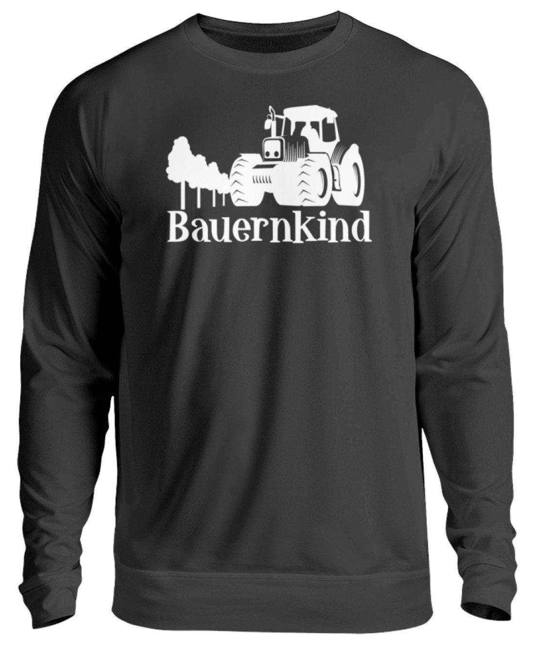 Bauernkind · Unisex Sweatshirt Pullover-Unisex Sweatshirt-Jet Black-S-Agrarstarz