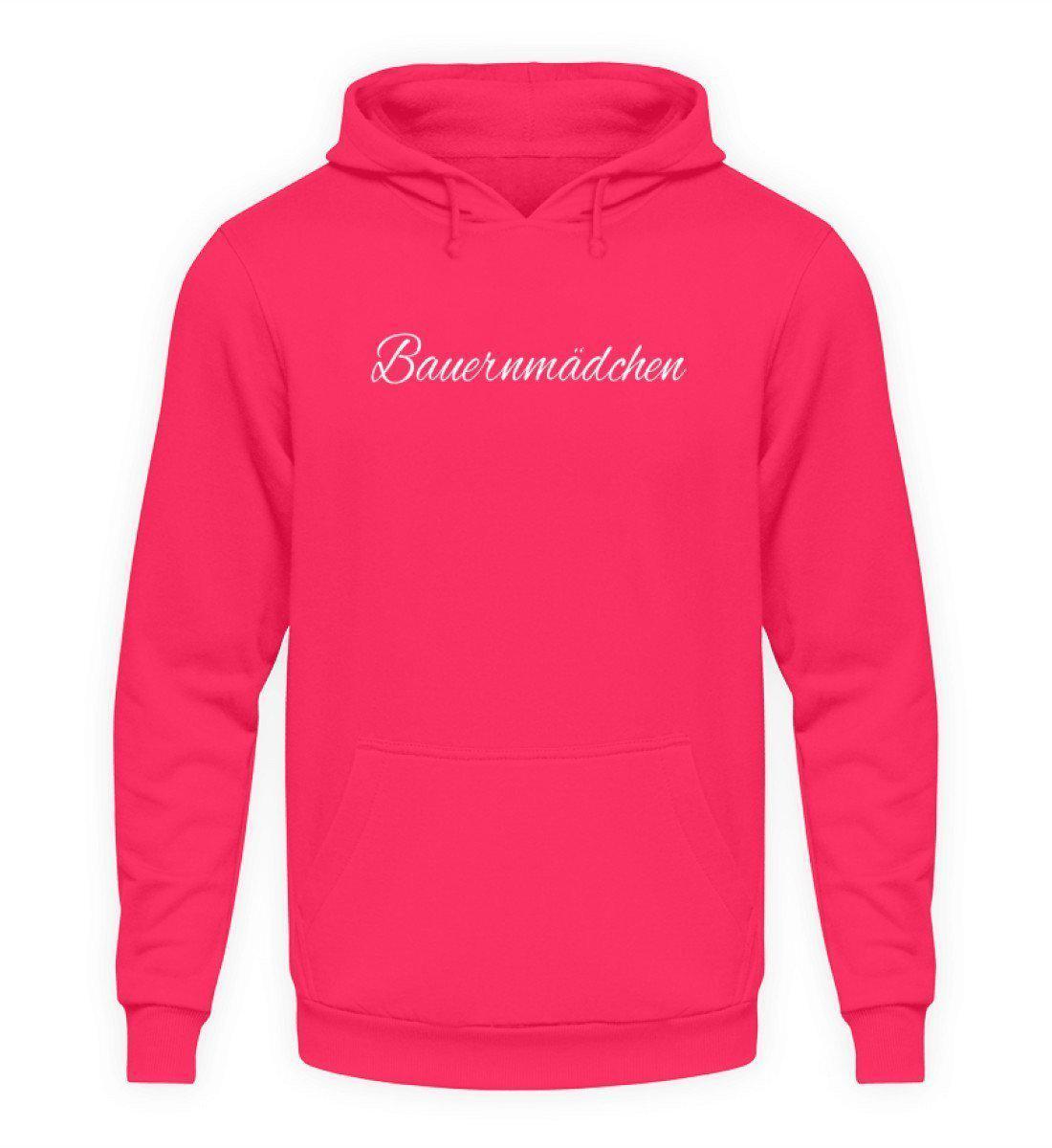 Bauernmädchen · Unisex Kapuzenpullover Hoodie-Unisex Hoodie-Hot Pink-L-Agrarstarz