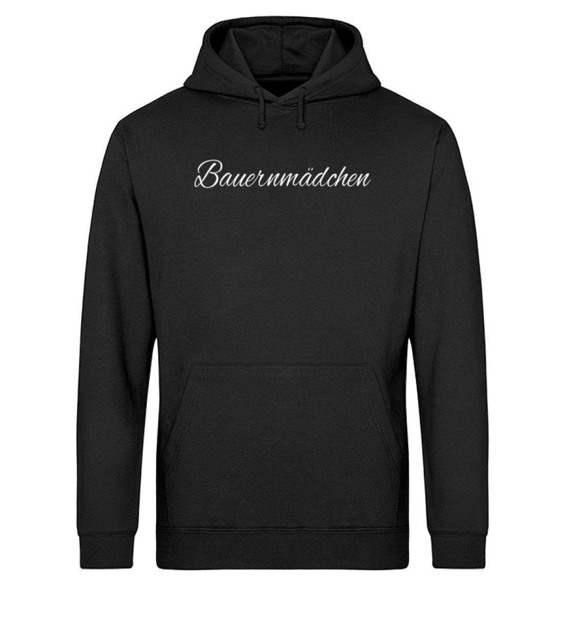 Bauernmädchen · Unisex Organic Hoodie-Drummer Hoodie ST/ST-Black-XS-Agrarstarz