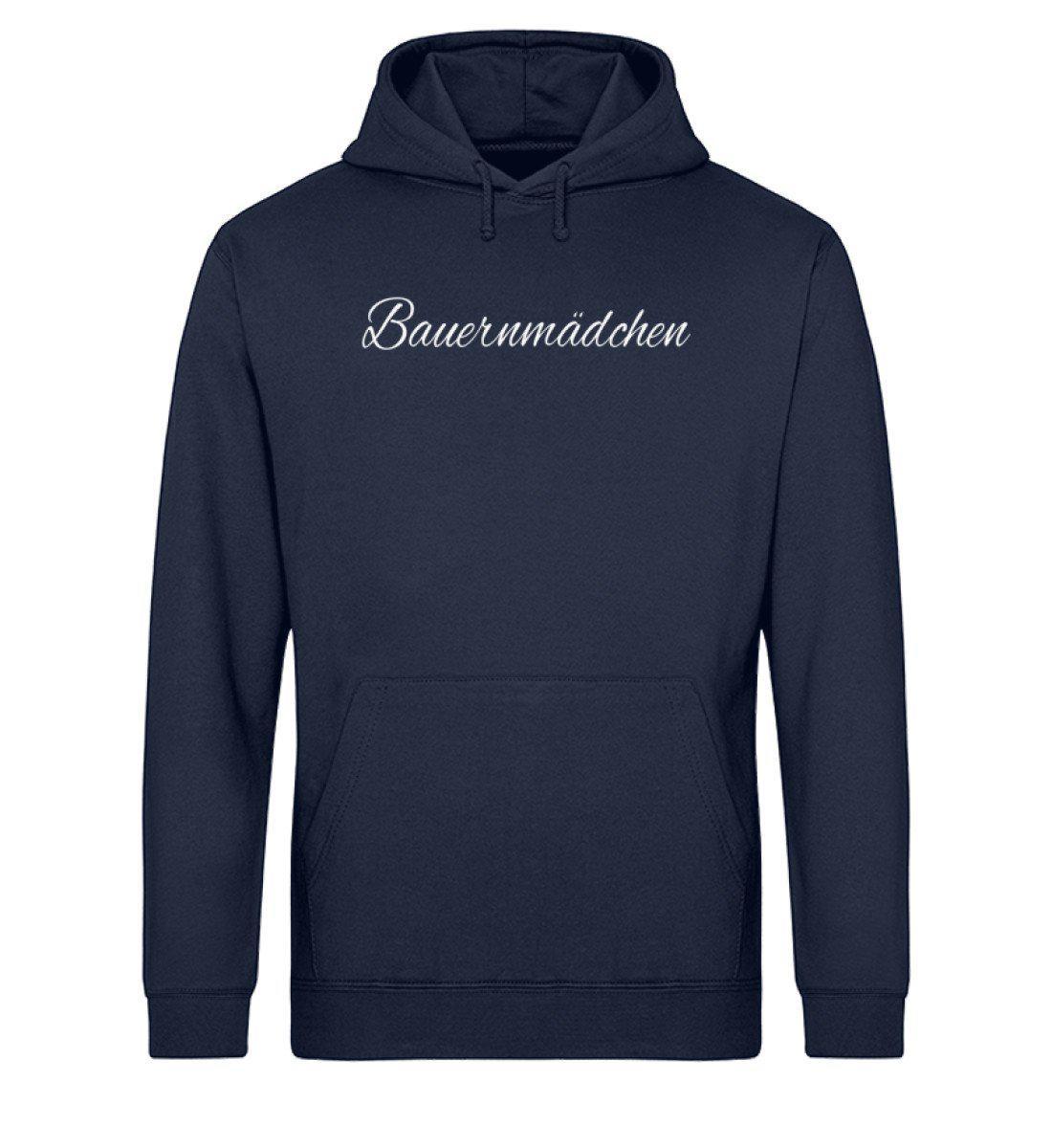 Bauernmädchen · Unisex Organic Hoodie-Drummer Hoodie ST/ST-French Navy-XS-Agrarstarz