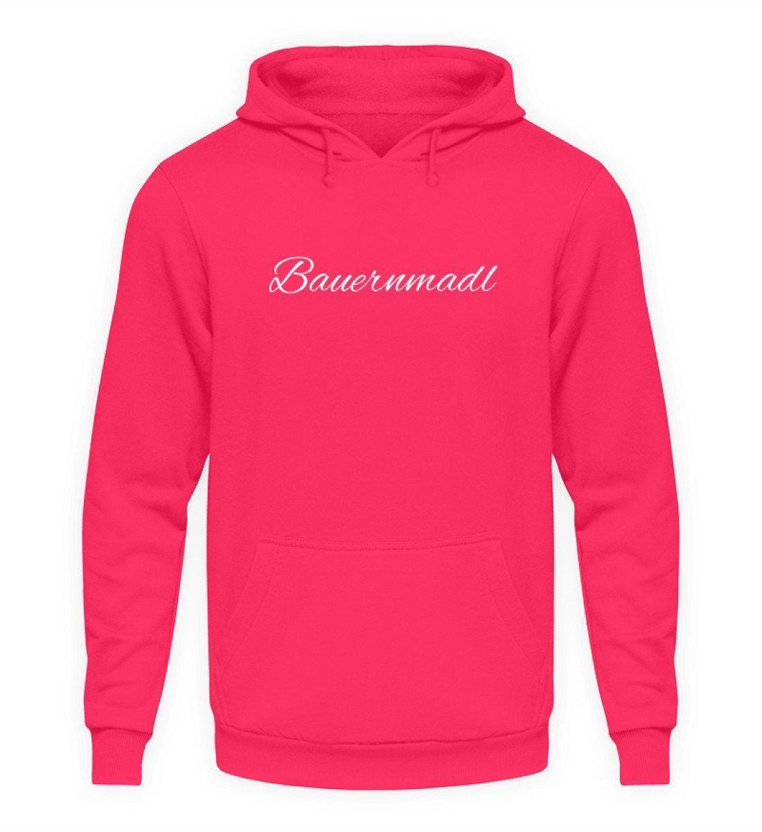 Bauernmadl · Unisex Kapuzenpullover Hoodie-Unisex Hoodie-Hot Pink-L-Agrarstarz