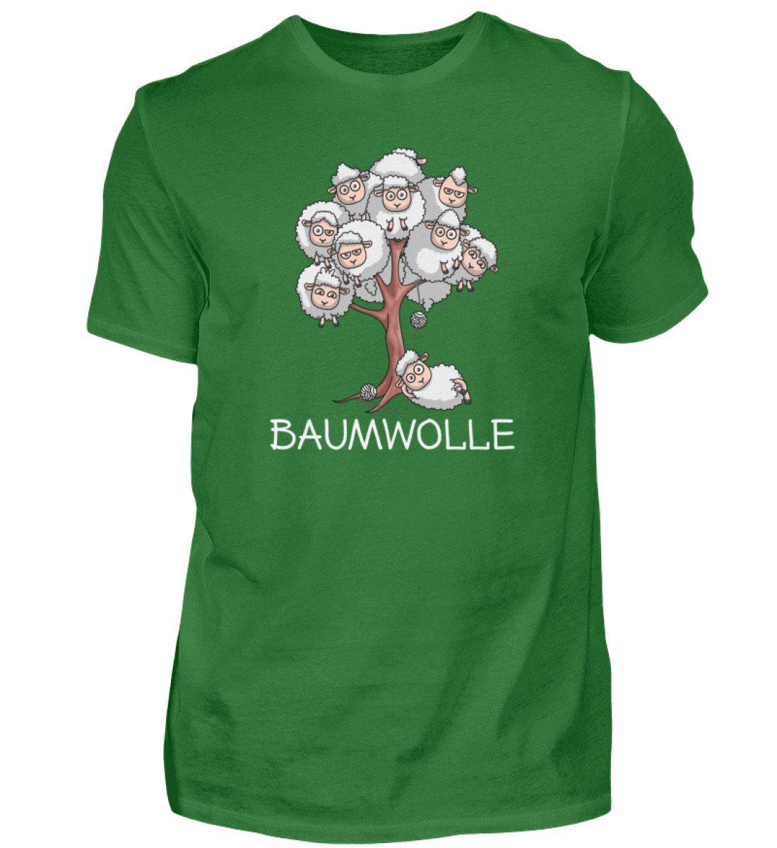 Baumwolle Schafe - Herren Shirt-Herren Basic T-Shirt-Kelly Green-S-Agrarstarz