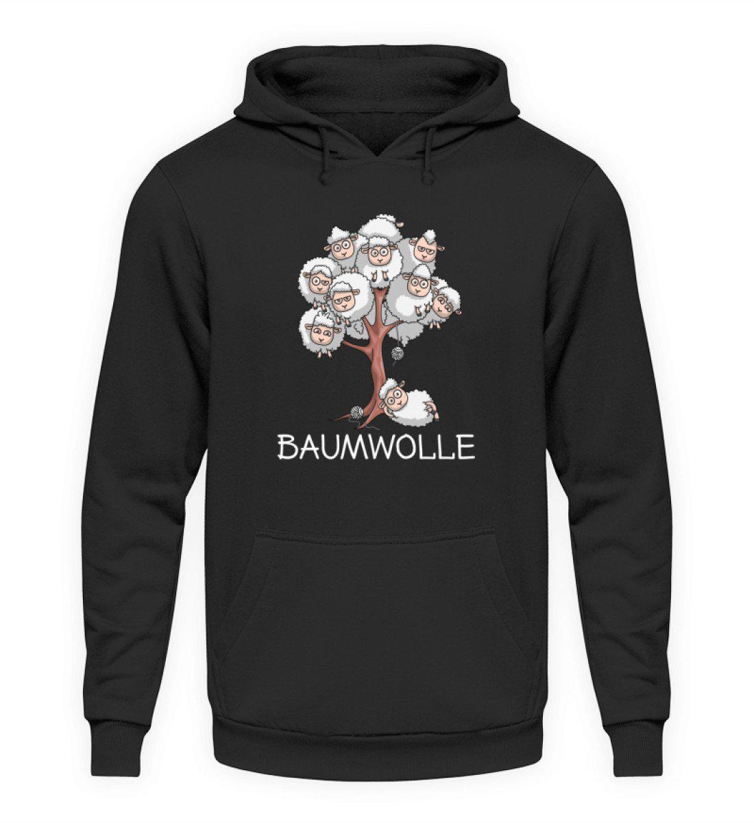 Baumwolle Schafe · Unisex Kapuzenpullover Hoodie-Unisex Hoodie-Jet Black-XS-Agrarstarz