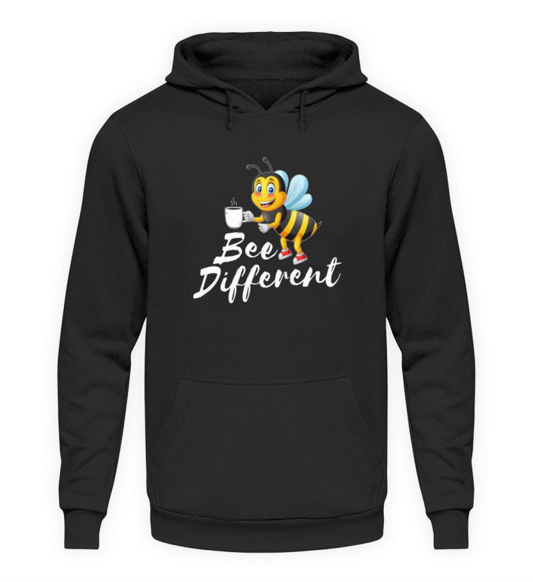 Bee different · Unisex Kapuzenpullover Hoodie-Unisex Hoodie-Jet Black-S-Agrarstarz