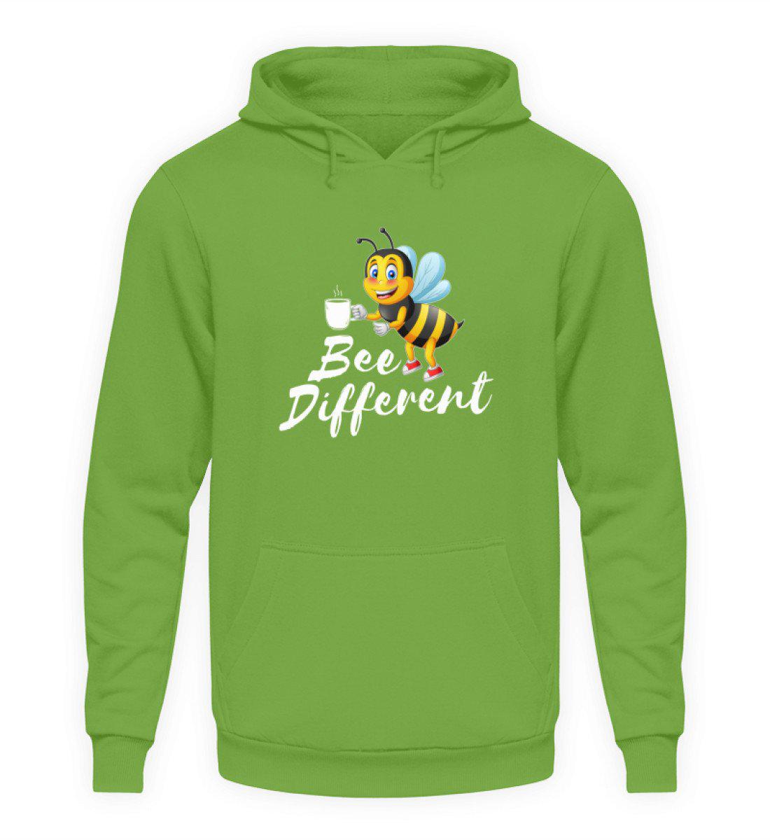 Bee different · Unisex Kapuzenpullover Hoodie-Unisex Hoodie-LimeGreen-S-Agrarstarz