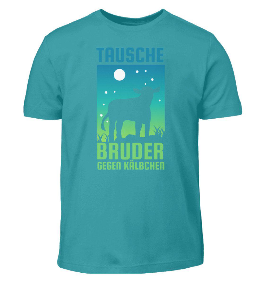 Bruder gegen Kälbchen · Kinder T-Shirt-Kinder T-Shirt-Swimming Pool-3/4 (98/104)-Agrarstarz