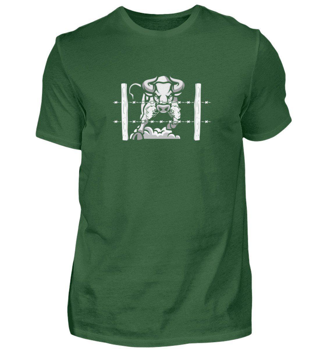 Bulle · Herren T-Shirt-Herren Basic T-Shirt-Bottle Green-S-Agrarstarz