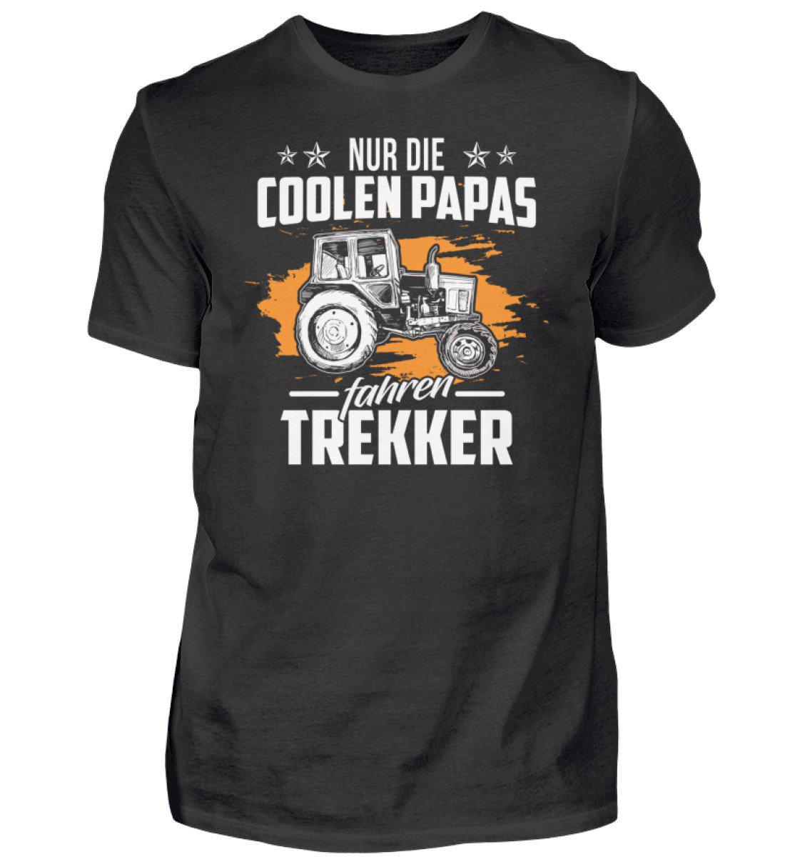 Coole Papas Trekker · Herren T-Shirt-Herren Basic T-Shirt-Black-S-Agrarstarz