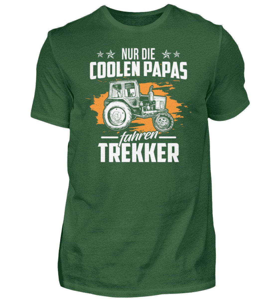 Coole Papas Trekker · Herren T-Shirt-Herren Basic T-Shirt-Bottle Green-S-Agrarstarz