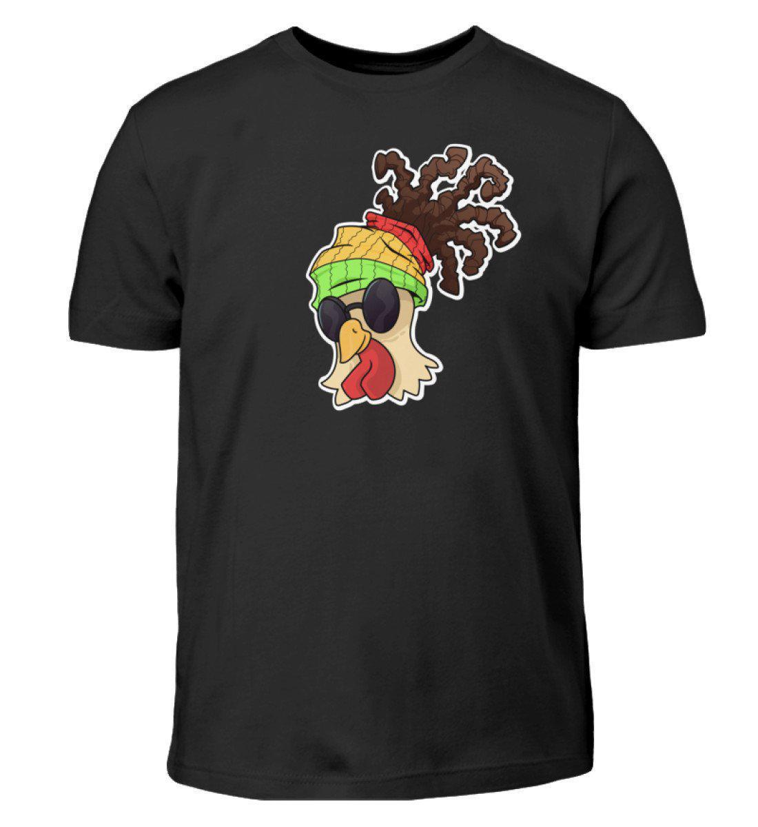 Cooles Huhn · Kinder T-Shirt-Kinder T-Shirt-Black-3/4 (98/104)-Agrarstarz