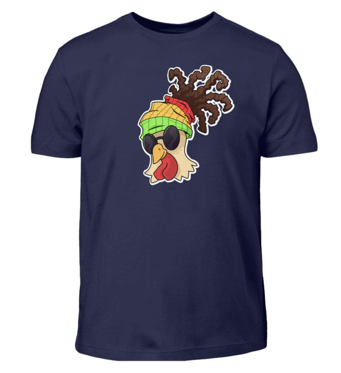 Cooles Huhn · Kinder T-Shirt-Kinder T-Shirt-Navy-3/4 (98/104)-Agrarstarz