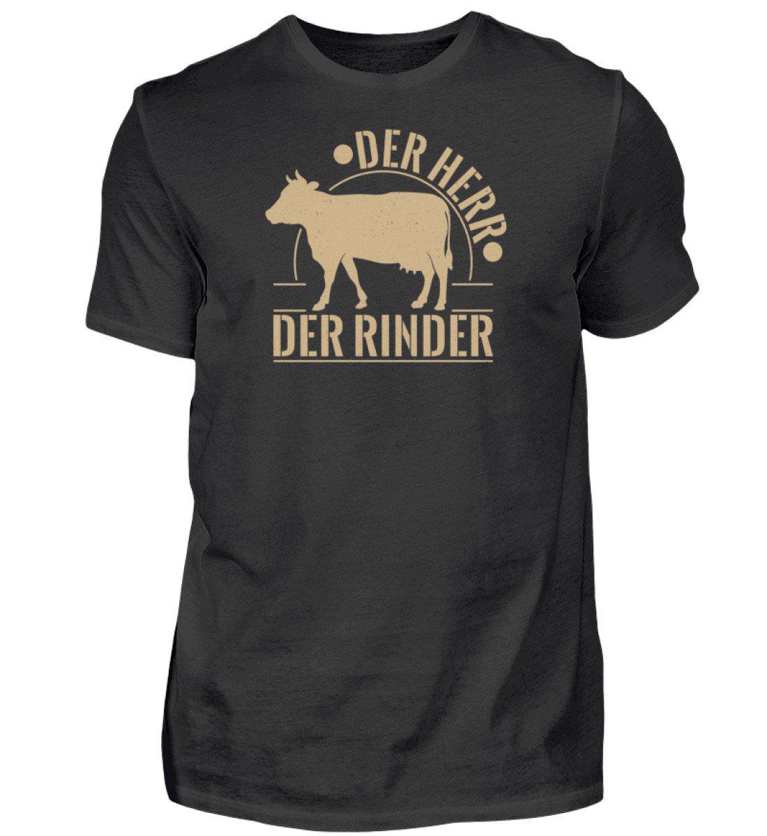 Der Herr der Rinder · Herren T-Shirt-Herren Basic T-Shirt-Black-S-Agrarstarz