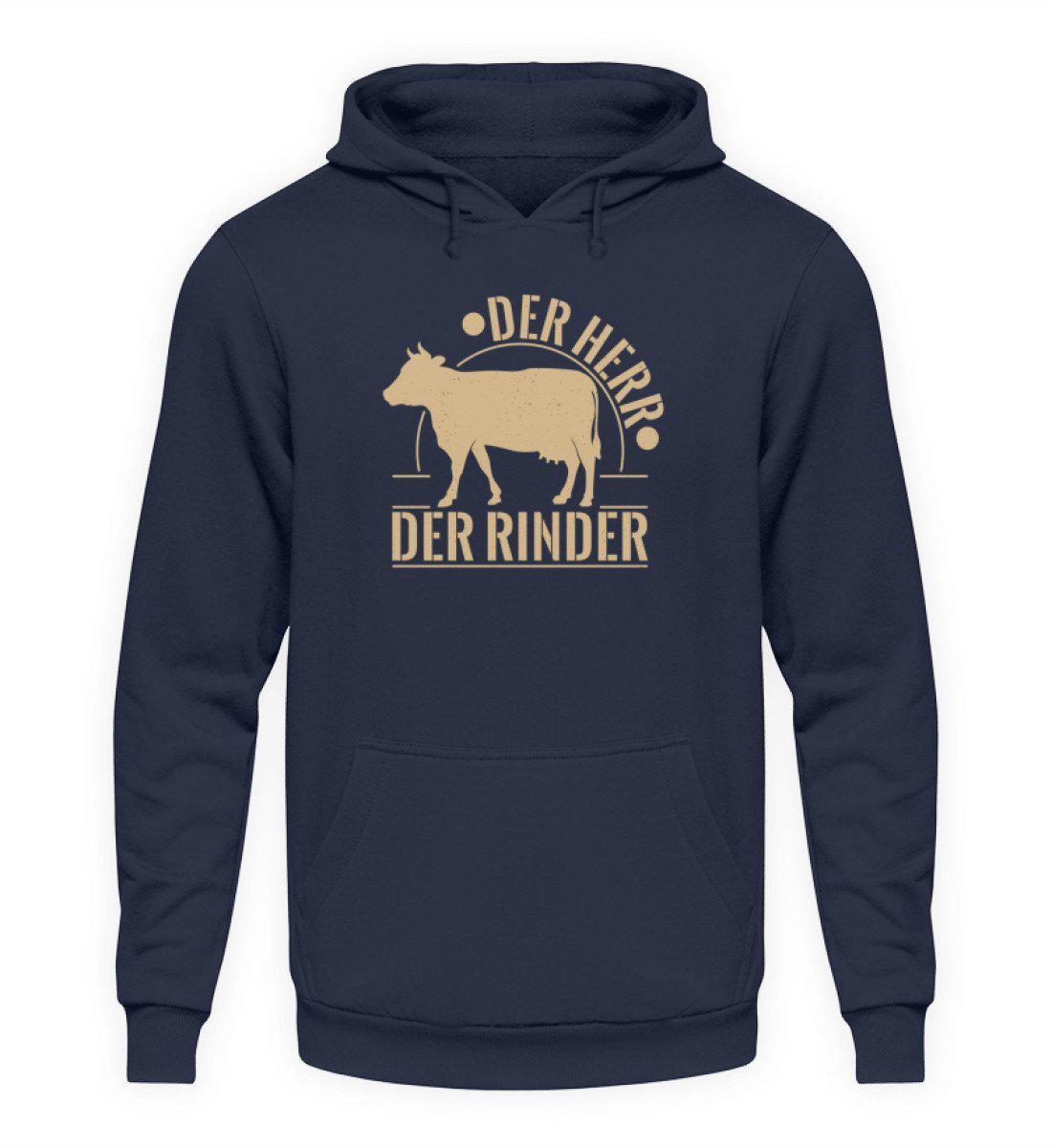 Der Herr der Rinder · Unisex Kapuzenpullover Hoodie-Unisex Hoodie-Oxford Navy-L-Agrarstarz