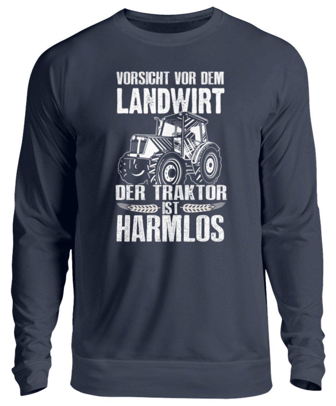 Der Traktor ist harmlos · Unisex Sweatshirt Pullover-Unisex Sweatshirt-Oxford Navy-S-Agrarstarz