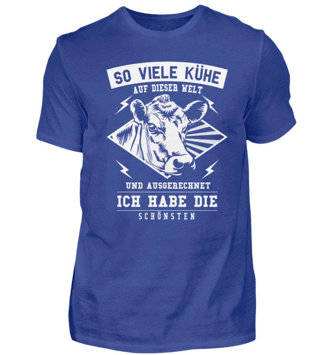 Die schönste Kuh · Herren T-Shirt-Herren Basic T-Shirt-Royal Blue-S-Agrarstarz