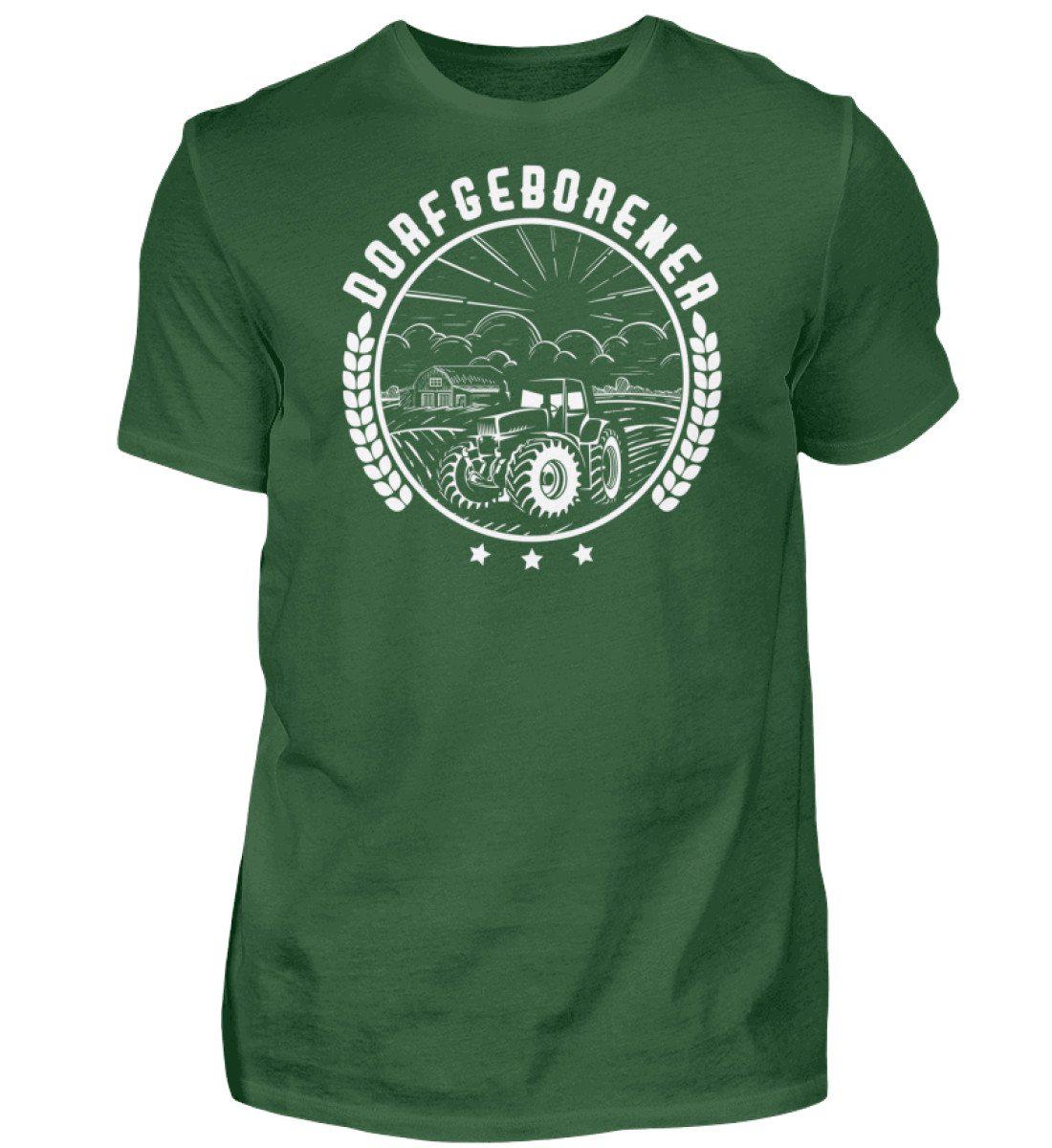 Dorfgeborener · Herren T-Shirt-Herren Basic T-Shirt-Bottle Green-S-Agrarstarz