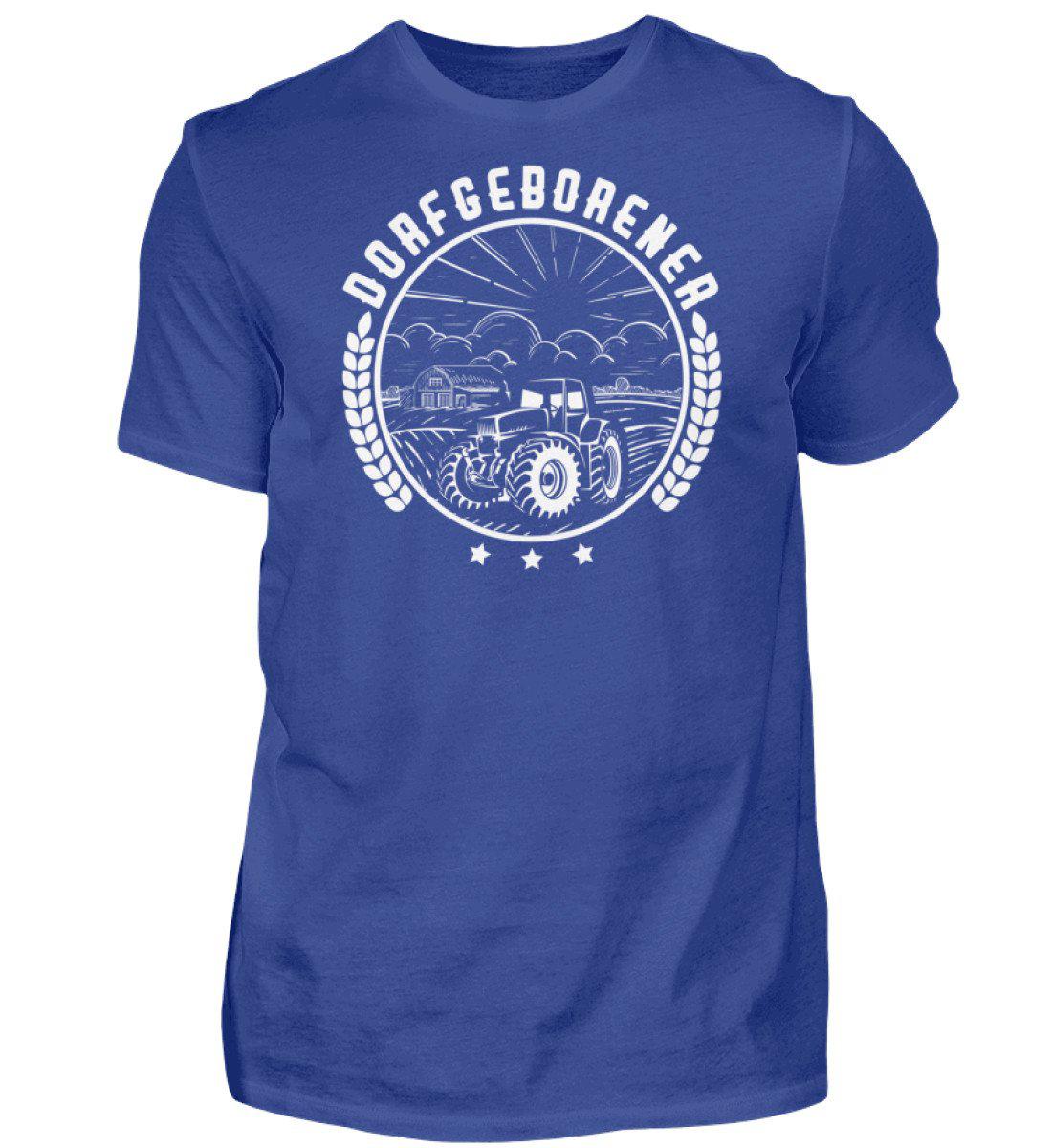 Dorfgeborener · Herren T-Shirt-Herren Basic T-Shirt-Royal Blue-S-Agrarstarz