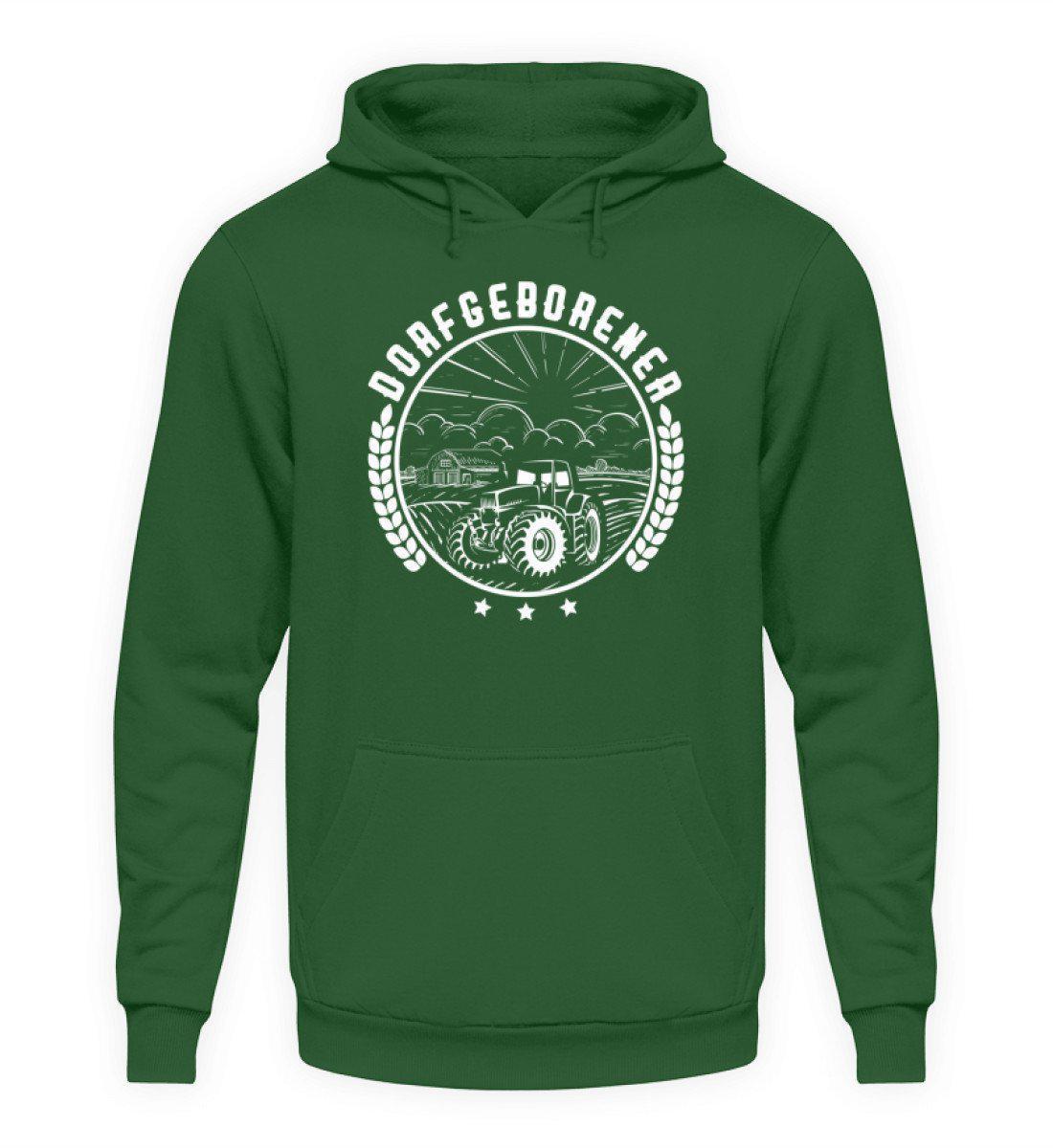 Dorfgeborener · Unisex Kapuzenpullover Hoodie-Unisex Hoodie-Bottle Green-L-Agrarstarz
