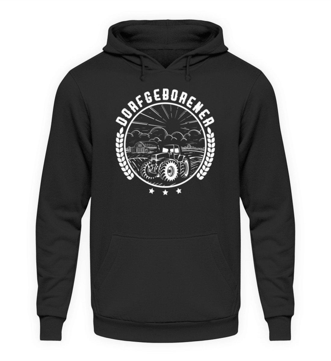 Dorfgeborener · Unisex Kapuzenpullover Hoodie-Unisex Hoodie-Jet Black-L-Agrarstarz