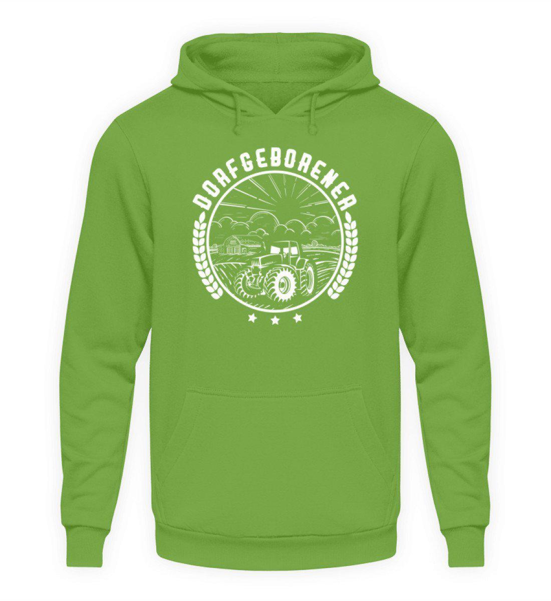 Dorfgeborener · Unisex Kapuzenpullover Hoodie-Unisex Hoodie-LimeGreen-L-Agrarstarz