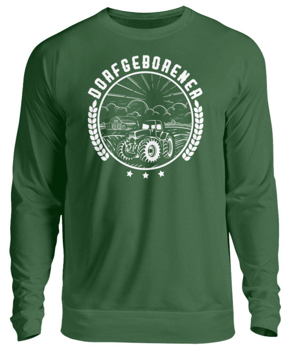 Dorfgeborener · Unisex Sweatshirt Pullover-Unisex Sweatshirt-Bottle Green-S-Agrarstarz