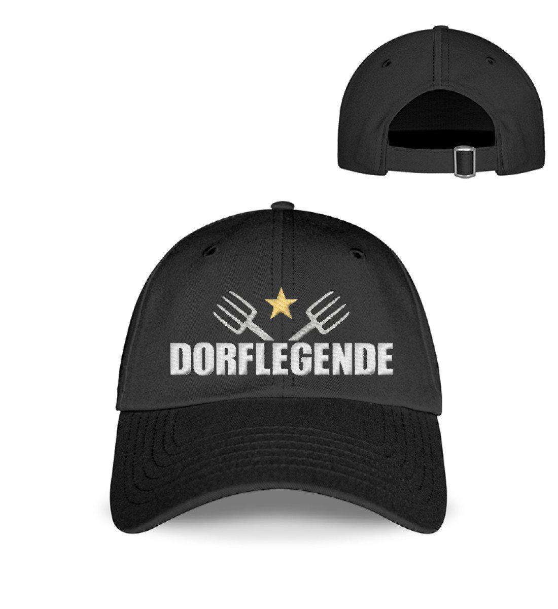 Dorflegende · Kappe-Baseball Cap mit Stick-Black-Einheitsgröße-Agrarstarz