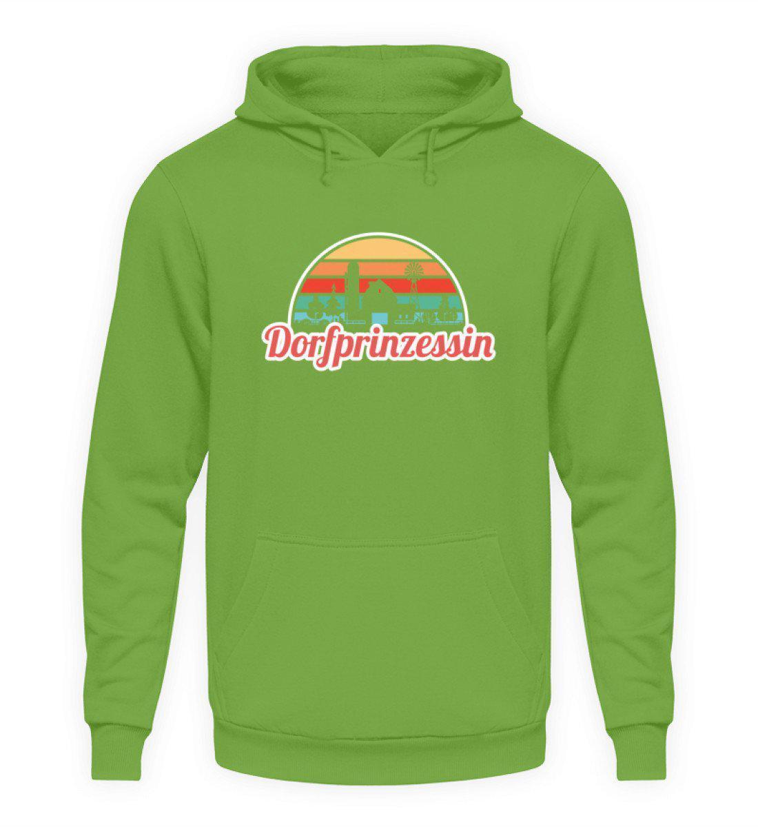 Dorfprinzessin · Unisex Kapuzenpullover Hoodie-Unisex Hoodie-LimeGreen-S-Agrarstarz
