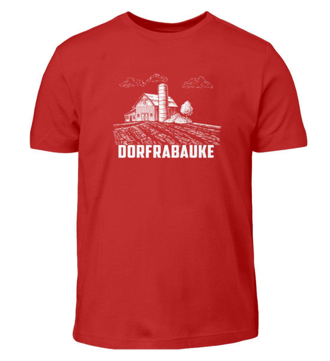 Dorfrabauke · Kinder T-Shirt-Kinder T-Shirt-Red-12/14 (152/164)-Agrarstarz