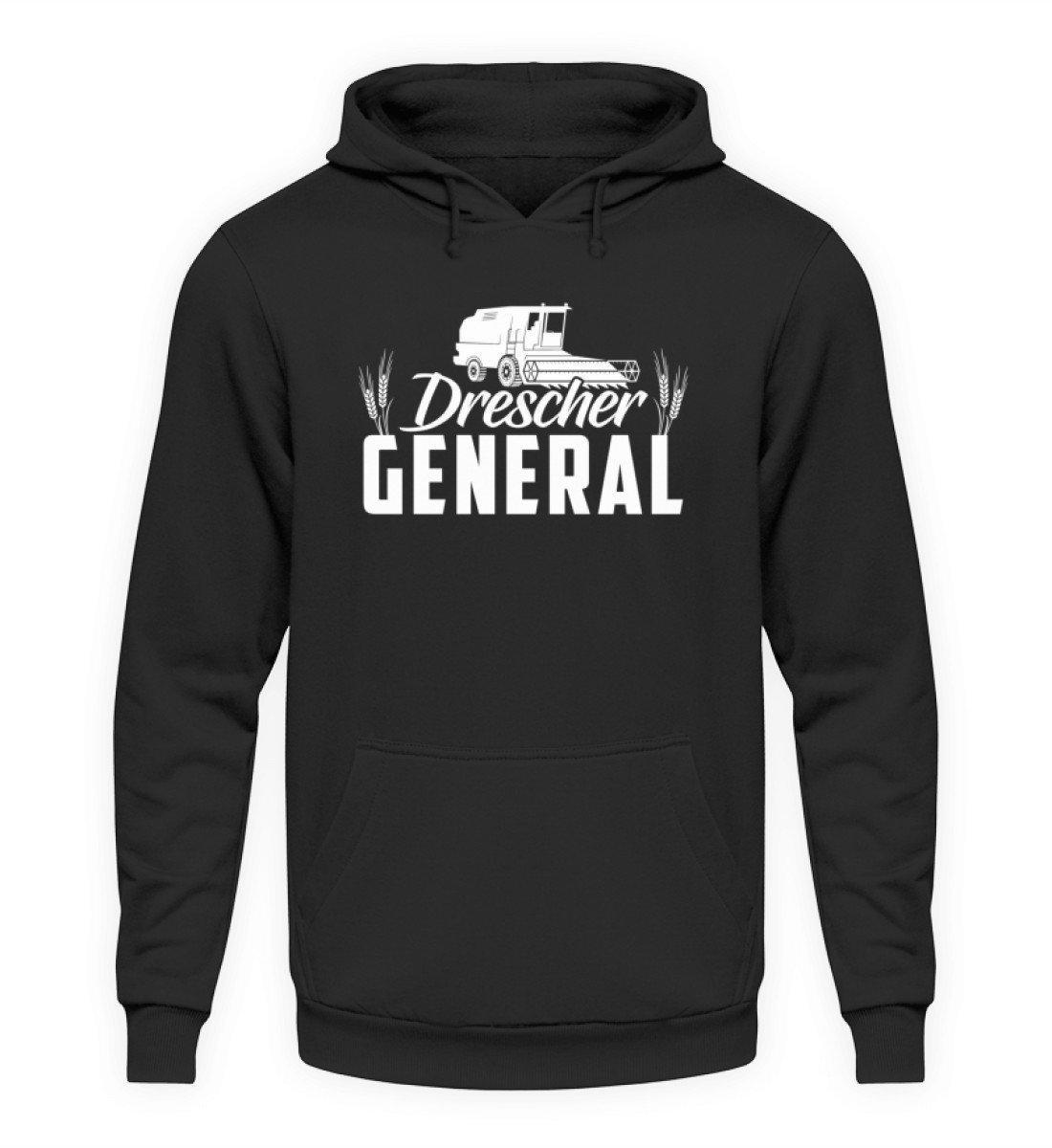 Drescher General · Unisex Kapuzenpullover Hoodie-Unisex Hoodie-Jet Black-L-Agrarstarz