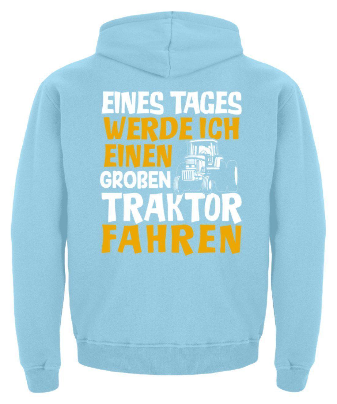 Eines Tages fahre ich Traktor · Kinder Kapuzenpullover Hoodie-Kinder Hoodie-Agrarstarz