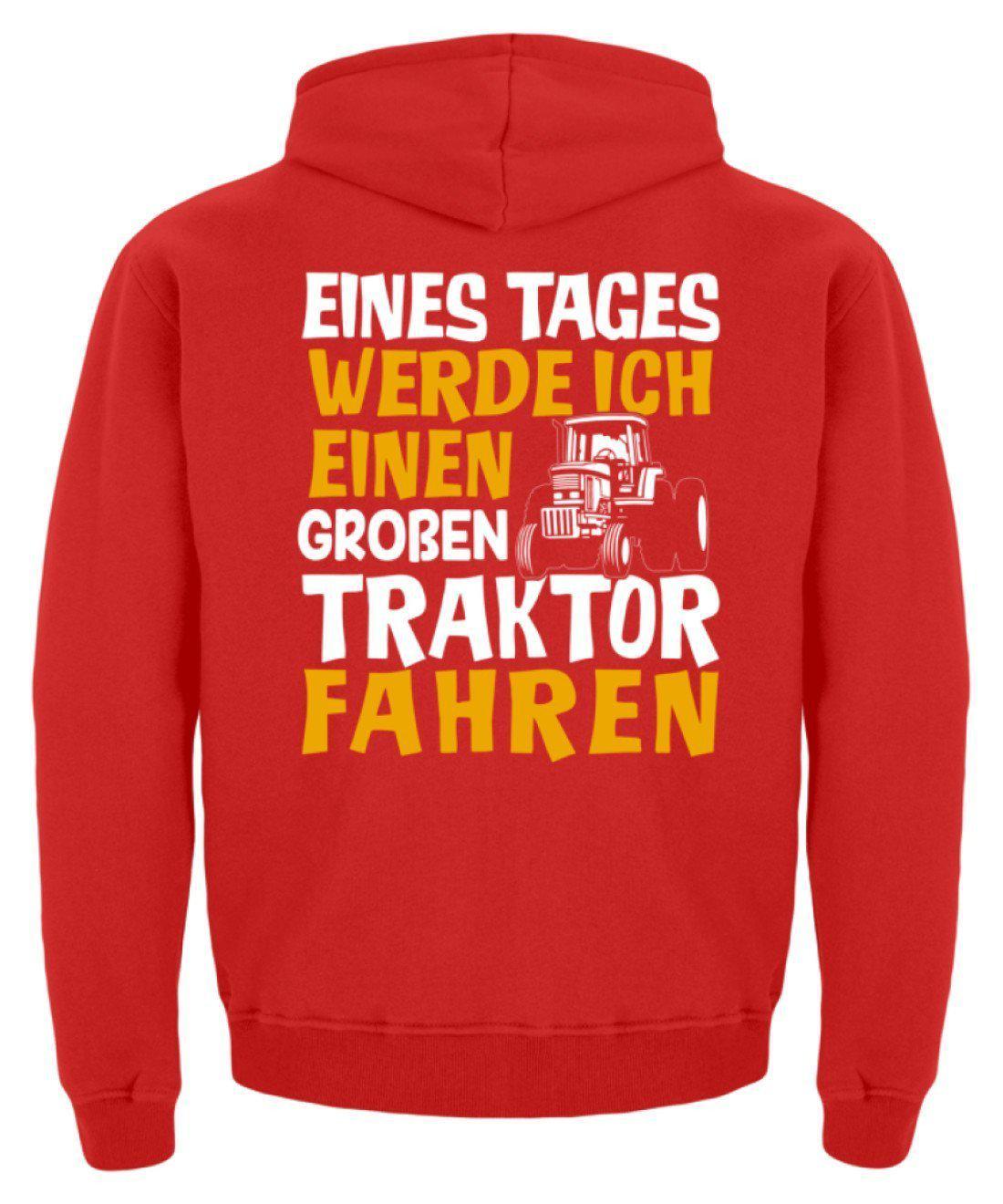 Eines Tages fahre ich Traktor · Kinder Kapuzenpullover Hoodie-Kinder Hoodie-Agrarstarz