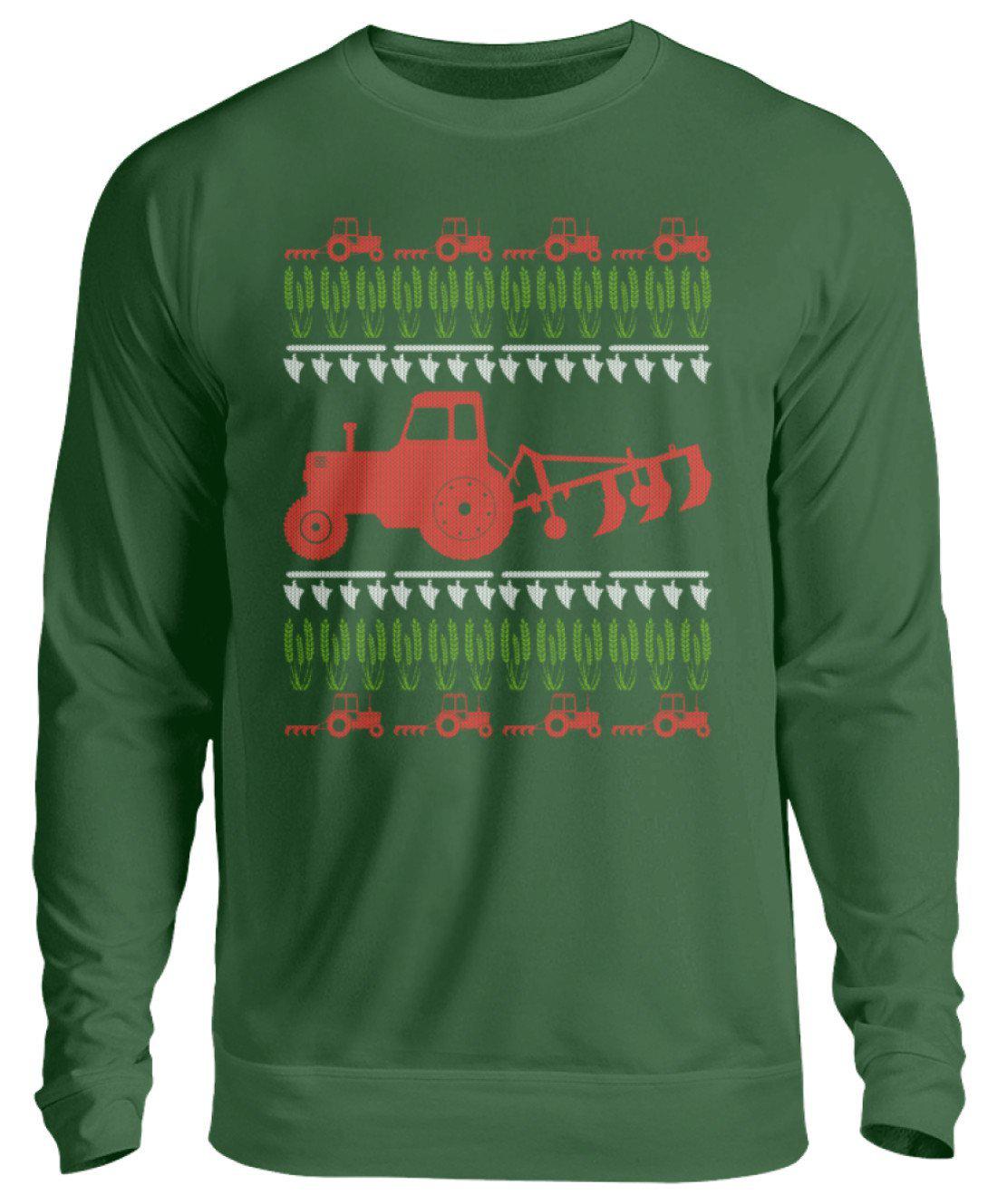 Ernte 2 Ugly Christmas · Unisex Sweatshirt Pullover-Unisex Sweatshirt-Bottle Green-S-Agrarstarz