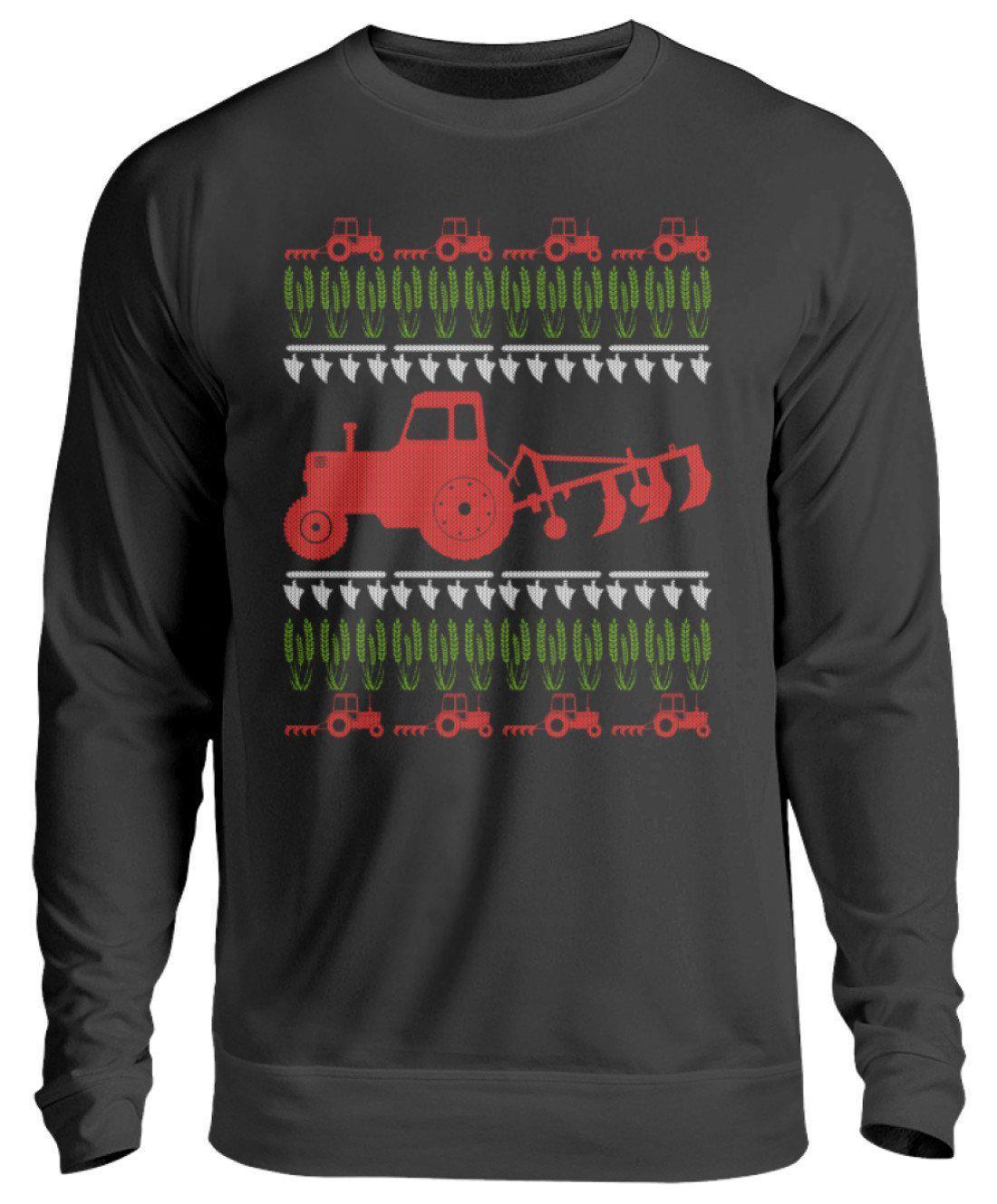 Ernte 2 Ugly Christmas · Unisex Sweatshirt Pullover-Unisex Sweatshirt-Jet Black-S-Agrarstarz