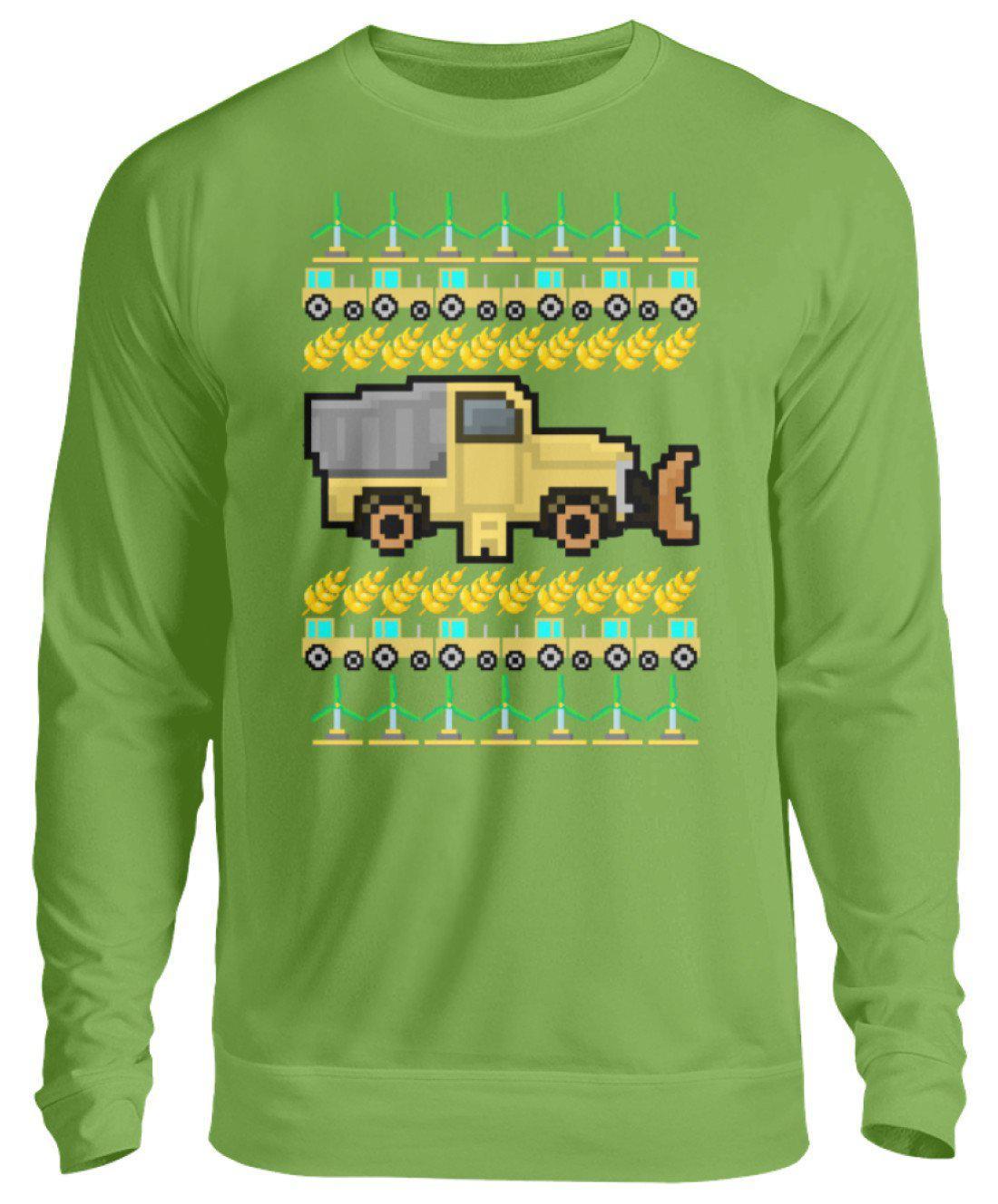 Ernte Ugly Christmas · Unisex Sweatshirt Pullover-Unisex Sweatshirt-LimeGreen-S-Agrarstarz