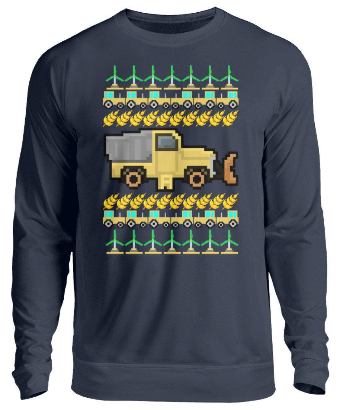 Ernte Ugly Christmas · Unisex Sweatshirt Pullover-Unisex Sweatshirt-Oxford Navy-S-Agrarstarz