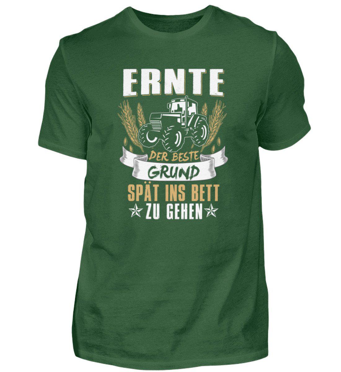 Ernte der Beste Grund · Herren T-Shirt-Herren Basic T-Shirt-Bottle Green-S-Agrarstarz