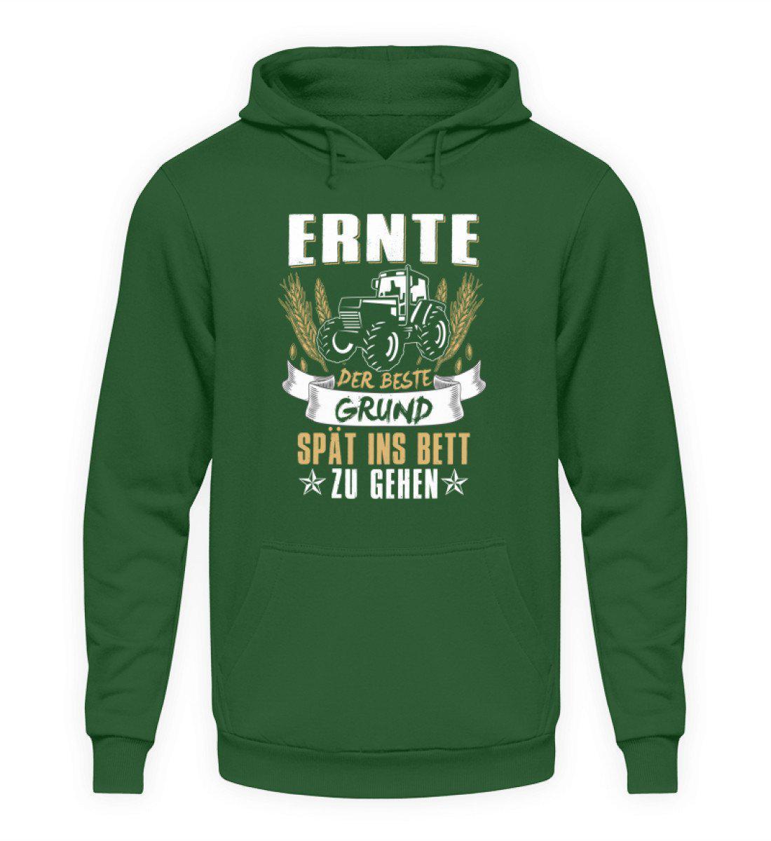 Ernte der Beste Grund · Unisex Kapuzenpullover Hoodie-Unisex Hoodie-Bottle Green-L-Agrarstarz