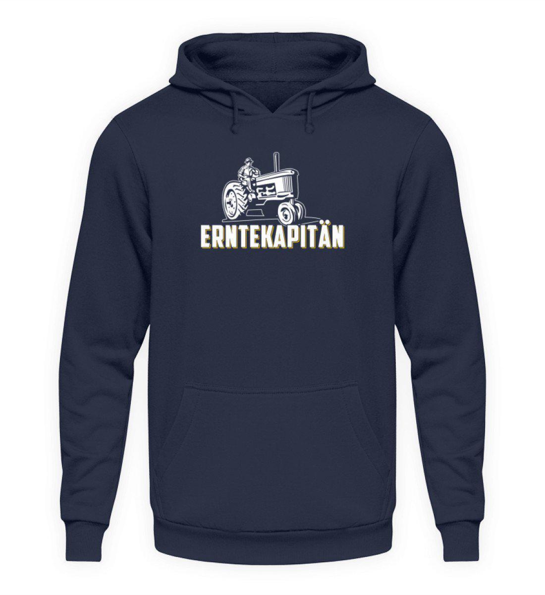 Erntekapitän · Unisex Kapuzenpullover Hoodie-Unisex Hoodie-Oxford Navy-S-Agrarstarz