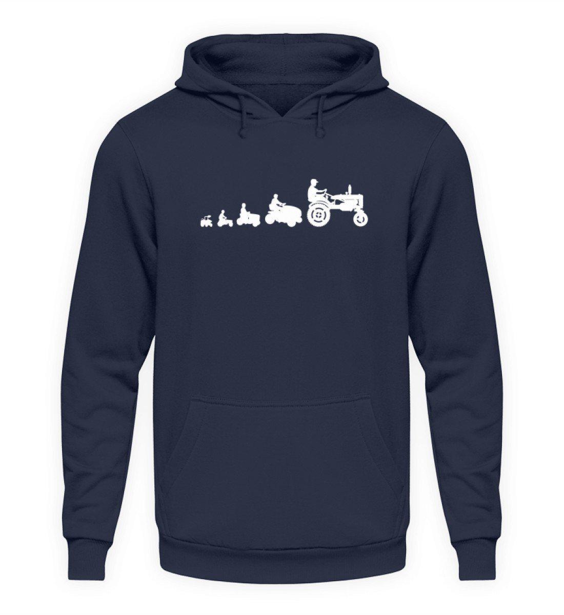 Evolution Leben · Unisex Kapuzenpullover Hoodie-Unisex Hoodie-Oxford Navy-L-Agrarstarz