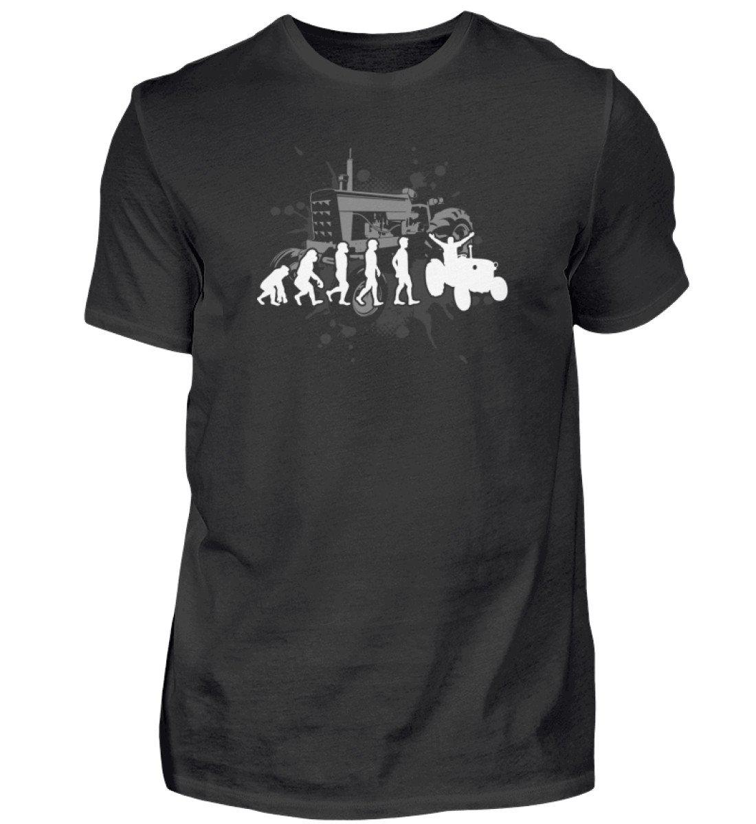 Evolution Traktor 2 · Herren T-Shirt-Herren Basic T-Shirt-Agrarstarz