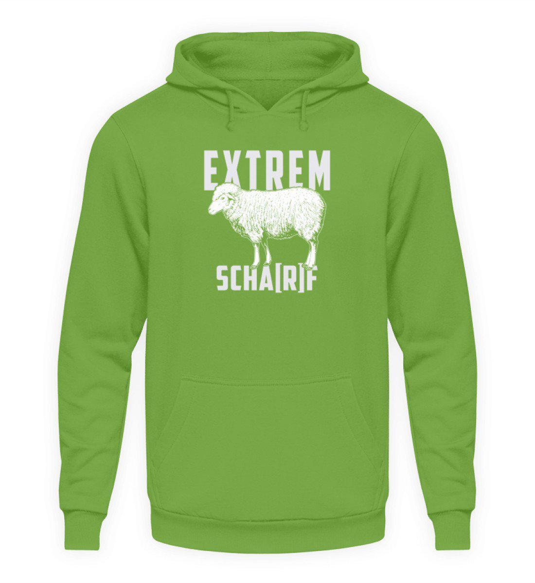 Extrem Schaf · Unisex Kapuzenpullover Hoodie-Unisex Hoodie-LimeGreen-L-Agrarstarz