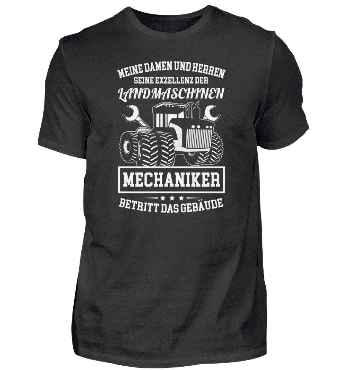 Exzellenz der Mechaniker · Herren T-Shirt-Herren Basic T-Shirt-Black-S-Agrarstarz